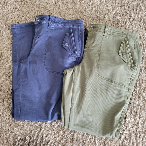 torrid Pants & Jumpsuits Torrid Size 4 Army Green And Navy Blue
